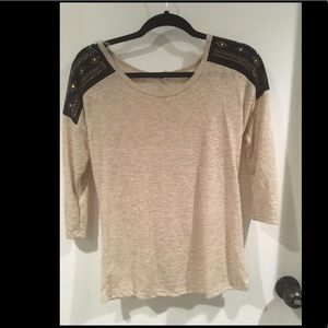 Charlotte Russe Beige Top